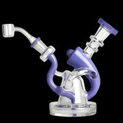 Purple Red Eye Glass 6.75 inch Equalizer Concentrate Rig